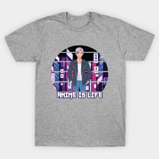 Anime is Life - Retro Style T-Shirt